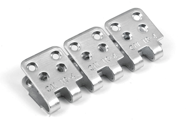 TR-4 Rivet Fasteners from Conveyor Accessories is a “true” four-rivet fastener used on belts up to 7/16″ thick and 400 PIW.